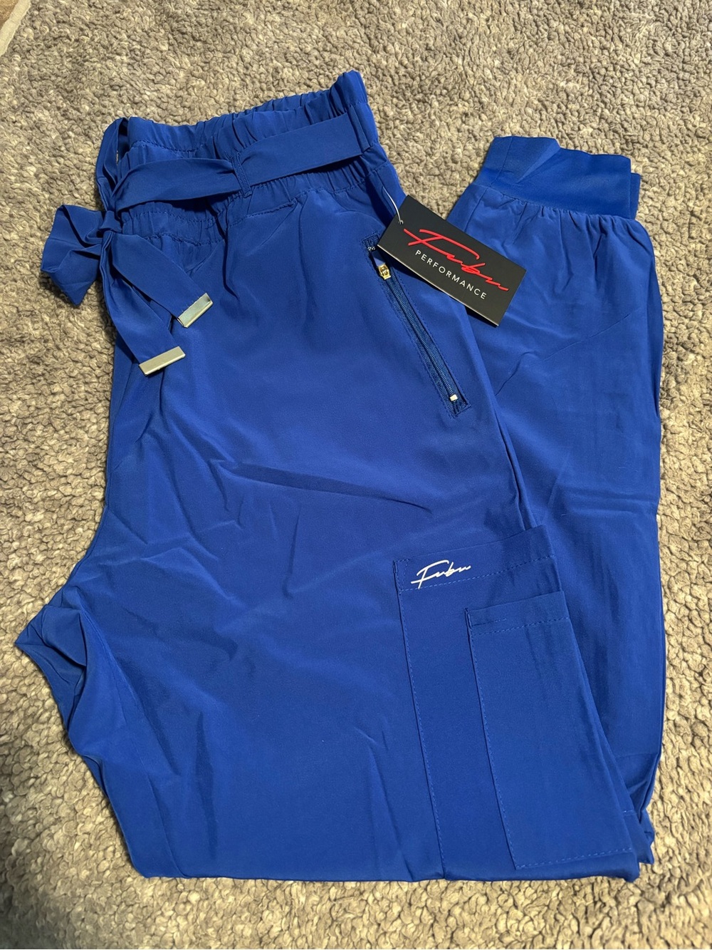 Scrub jogger pants